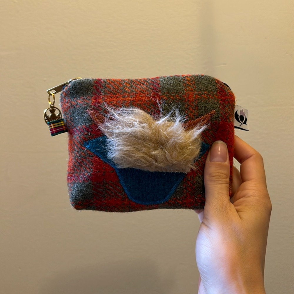 🏴󠁧󠁢󠁳󠁣󠁴󠁿 Scottish Wool Coin Purse